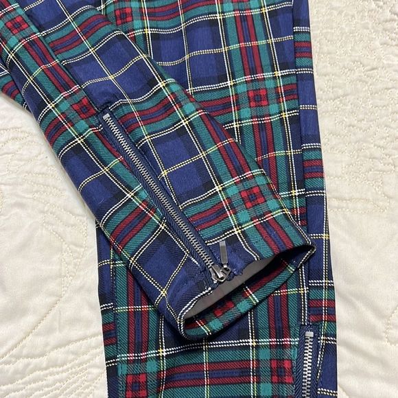 Torrid tartan plaid skinny pants - Picture 7 of 9